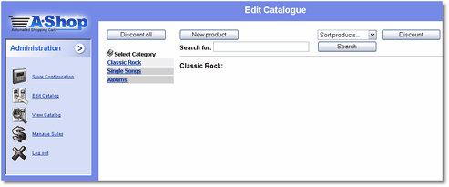 Edit Catalog