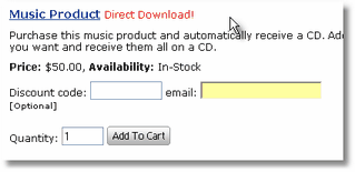 Show product file info Deactivated